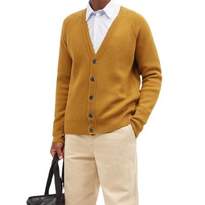 China Custom Designer Casual Men Metro Breathable Knitted Drops Plus Size V Neck Sweaters Oversized Cardigan for sale