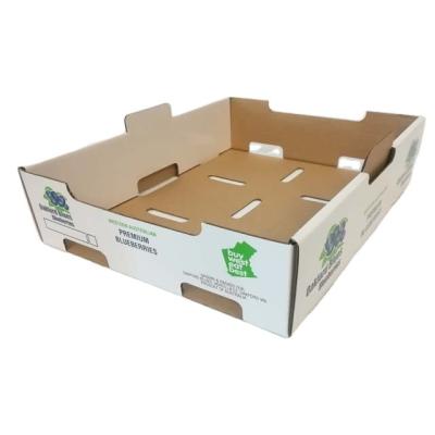 China Recycled Materials For Export Use High Strength Corrugated Banana Box for sale