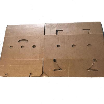 China Hot Sale Custom Materials Recycled Waterproof Waxed Corrugated Cardboard Boxes With C Groove for sale