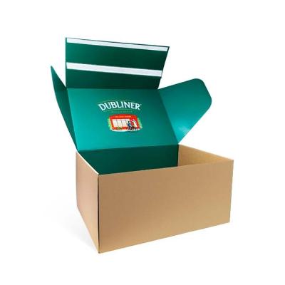 China Handmade Foldable Luxury Paper E-COMMERCE BOX for sale