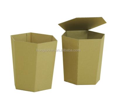 China Cheap Recycled Materials Environmental Protection High Quality Paper Custom Trash Bins for sale