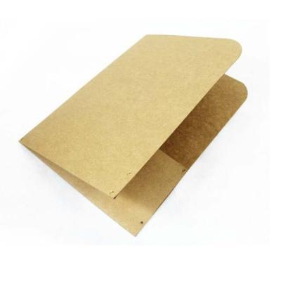 China Custom Different Thickness Logo Color Cardboard Paper File A4 Certificate Holder And Printing Recyclable Materials for sale