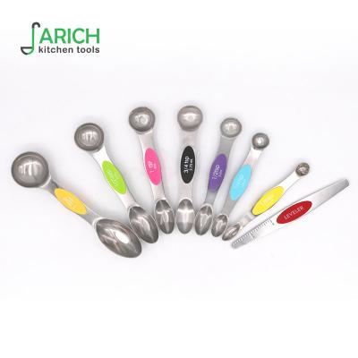 China JYKT-MT268 Hot Selling Home Kitchen Stainless Steel 8 Pieces Doser Sets With Magnet for sale