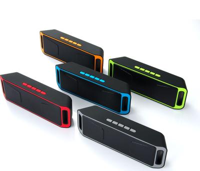 China Mini Wireless Bt Slim Portable Speaker Sc208 for sale