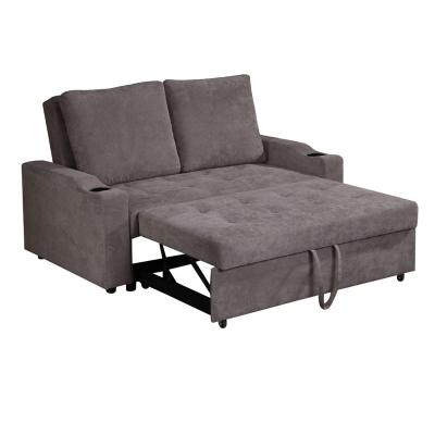 China Custom Factory Directly Adjustable (Height) Fabric Upholstery Home Furniture Living Room Folding Sofa Bed for sale