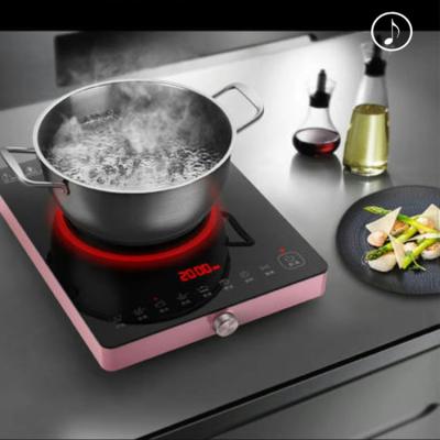 China 2019 New Arrival Visual-Flame Tabletop Induction Cooker for sale