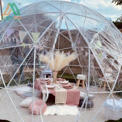 China Outdoor Camping Clear Garden Dome 3.6m Igloo Dome Glamping Tent for sale