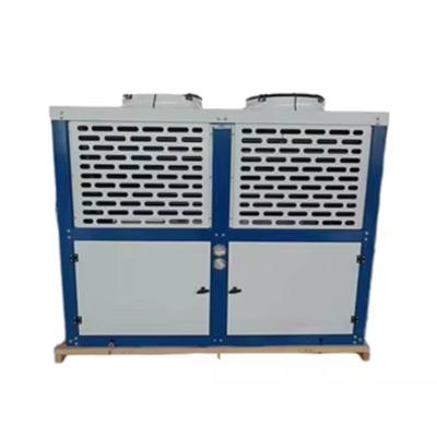 China Bitzer Box Type Freezer Room air cooled Condensing Unit Strong Galvanized Steel Casing r22/r404a/r407f à venda