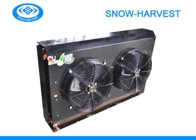 China Side blown Cold Room Air Cooled Condenser with fan Corrosion Resistant Surface Freezer Condenser for sale