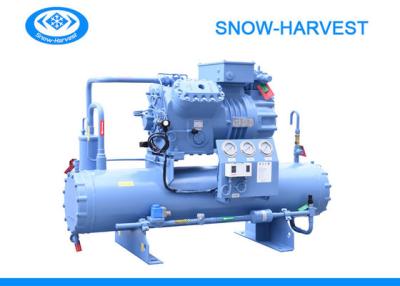 China Refcomp open type Hotel Restaurant Water cooling Semi Hermetic Condensing Unit Large Volume Easy To Operate en venta