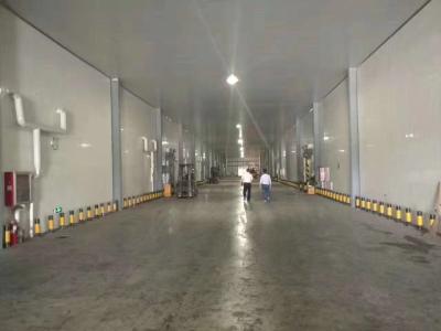 China Industrial Warehouse Freezer Storage Room Module Design Easy To Install for sale