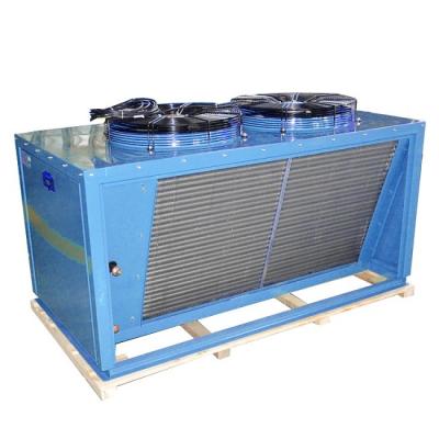 China Roof Blowing Air Cooled Condenser Automatic Control High Power Energy Saving for sale