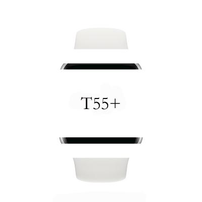 China 2022 Hot Sale T55+ Touch Screen Amazon Smartwatch Touch Waterproof Series 6 Devices T55 Wearable Smart Watch for sale