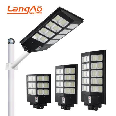 China Waterproof ROAD Ip65 180 240 Watt 300 Watt All In One Led Solar Street Light for sale