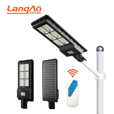 China High Power IP65 ROAD Outdoor Waterproof 60 120 180 W All In One Led Solar Street Light for sale