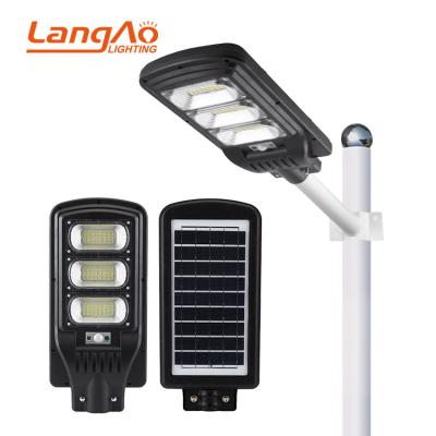 China Manufacturer Price Outdoor Waterproof Ip65 30 from ROUTE 60 90 120 150 180 watt all in one solar led street light for sale