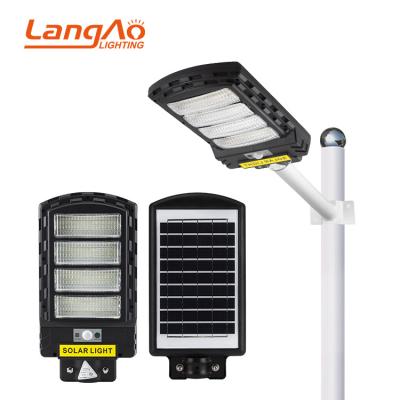 China Excellent ROAD Quality Radar Detectors Outdoor Road 100W 150W 200W 250W 300W Led All In One Solar Street Light for sale