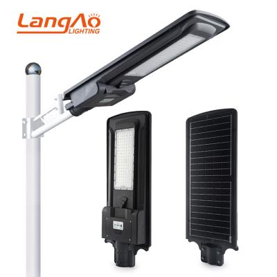 China High Power Ip65 ROAD Waterproof Outdoor 100w 200w All In One Integrated Led Solar Street Light for sale