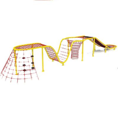 China Factory Best-selling Nylon Outdoor Fitness Game Kids Amusement Park Balance Climbing Net for sale