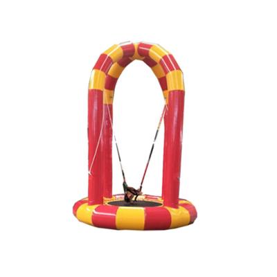 China 2022 Bungee Mini Fitness Trampoline Hot Safe Outdoor Trampoline Steel Frame Factory Sale Elastic Rope for sale