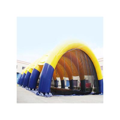 China Straight Brace Type 2022 Popular Recommended Commercial Inflatable Huge Work Tent Outdoor Huge Dome Tent for sale