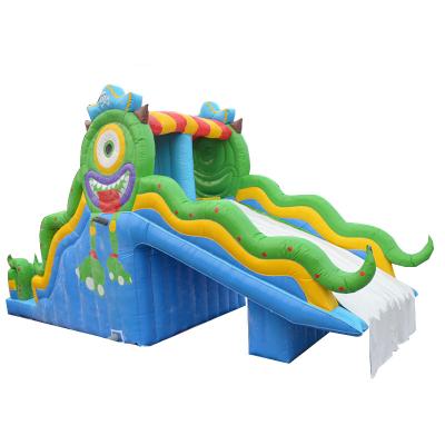 China Top Popular Design PVC Kids Castle Inflatable Park Bouncer For Inflatable Slide Bouncy Castle Slide for sale