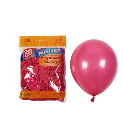 China Gift Toy Promotional Various Good Quality Round Balloon Size Quality Balloon Product for sale