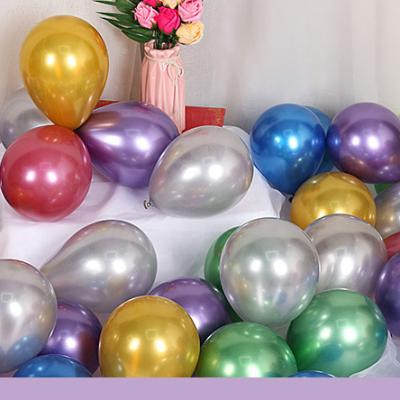 China Promotional Toy 12inch 18inch 36inch Gold Silver Chrome Latex Party Birthday Decoration Balloons for sale