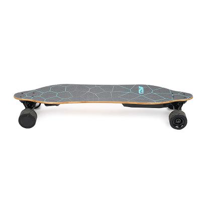 China High Speed ​​ANZO A1 DIY Youth Electric Skateboard With Smart Remote Controller Easy Offroad Skateboard for sale