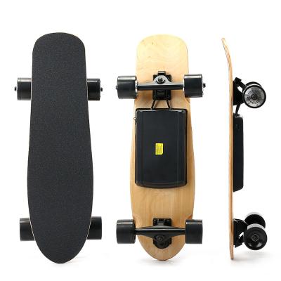 China Wholesale 7 Ply Small Maple Factory Price Double Hub Motor Drive Electric Skateboard With Best Kit for sale