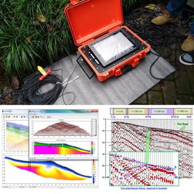 China Seismograph refraction high frequency construction seismic equipment for sale refraction seismic equipment WZG-24C for sale