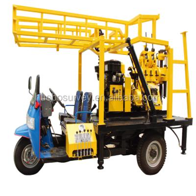 China Good Drilling Rig 150m Core Borehole Drilling Tricycle Mounted Hole Machine XYC-200A for sale