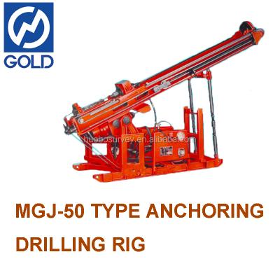 China Anchor Drilling Machinery , MGJ-50 Hydraulic Horizontal Directional Anchor Drilling Machine for sale