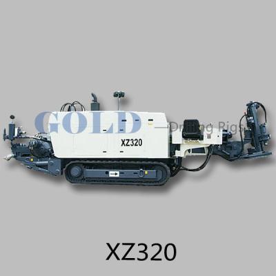 China Hydraulic portable horizontal drilling rig XZ320 320kN drill rigs pushing and pulling force for sale