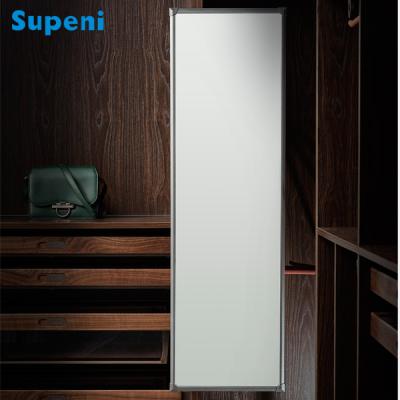 China Modern High Quality Popular Wardrobe Customization Dressing Mirror Aluminum Pull Out Mirror for sale