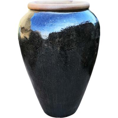 China Best Price Top Quality Contemporary Outdoor Rustic Planter Pottery Ceramic Flowerrustic Pots for sale