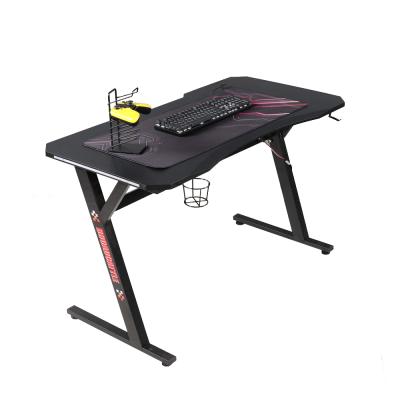 China Runtime Office Furniture Gaming Table PC Desk RGB Personal Computer Desk Gamer Workstation Regular Fine Gaming Table for sale