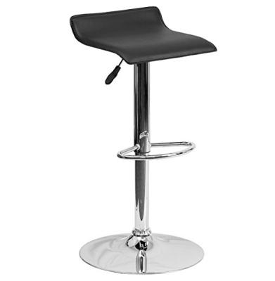 China Wholesale Bar Furniture Bar Furniture PVC Cheap Used Plastic Bar Stool 360 Degree Swivel Adjustable Bar Chair for sale