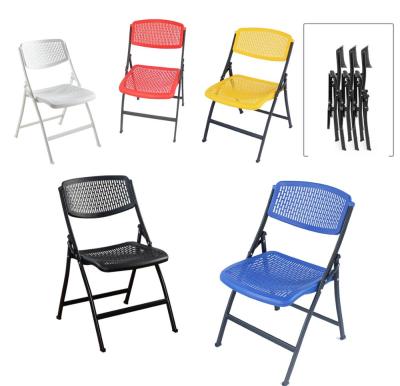 China Stable / Foldable Wholesale White Outdoor Garden Furniture Folding Chair Direct Folded Chairs for sale