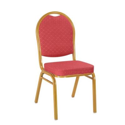 China Stable Wholesale Cheapest Antique Hotel Banquet Steel Stacking Chair for sale