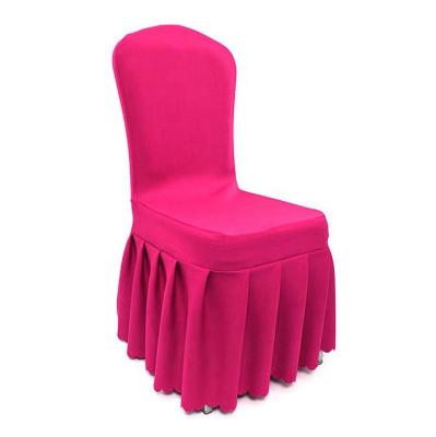 China TWILL Stretch Chair Cover For Kitchen Dining Bar Hotel Chair Decor Seat Cover for sale