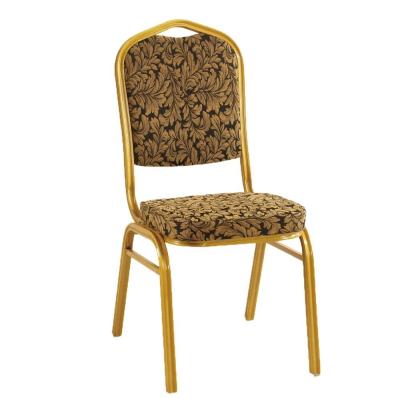 China Factory Price Stable Durable Steel Outdoor Wedding Hotel Banquet Stacking Chair for sale