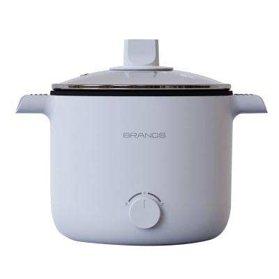 China Household Mini Pot 1.2L Electric Cooker Portable Multi Steamed Rice Cooking Hot Pot With Nonstick Coating Electric Cooker for sale