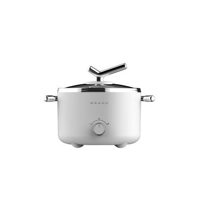 China Household Mini Food Noodle Soup Travel Portable Pot Stainless Steel Electric Multi Cooking Pot with Steamers for sale