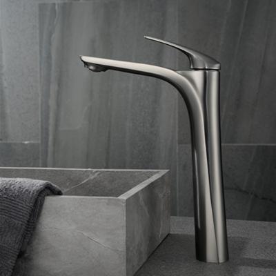 China Best Metered Faucets Kaiping Luxury Vanity Designs Zinc To Handle Brass Single Handle Single Hole Bathroom Sink Faucets for sale