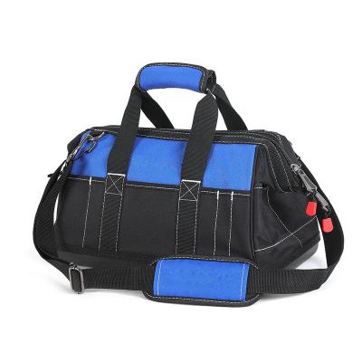 China L Multiple pockets portable large-capacity wide-mouth tool bag with waterproof molded base for sale