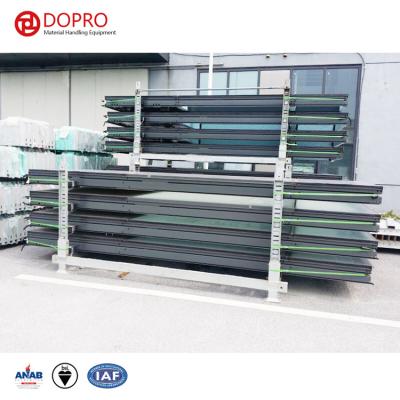 China Glass L Rack Low Price China Supply Customed Glass Transport Storage Curtain Wall Rack Sale for sale