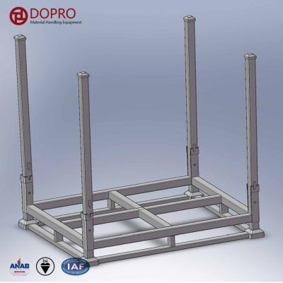 China Stacking Folding Industrial Portable Rack Textile Frame Stack Racking Custom Design Available Customed for sale