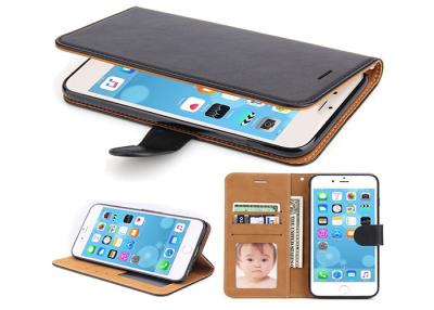 China Support Wireless Charger Leather Folio Cover With Credit Card Slots Dirt Resistant for sale