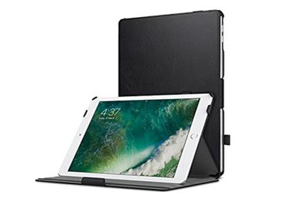 China Slim Fit IPad Pro 9.7 Leather Folio Cover With Pencil Holder SGS Certificate for sale